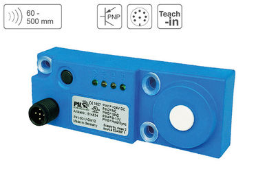 P41-50-2P-CM12 Ultrasonic Distance Sensor up to 500 mm Sensing Distance, 2 x PNP