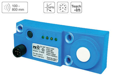 P41-80-2N-CM12 Ultrasonic Distance Sensor up to 800 mm Sensing Distance, 2 x NPN